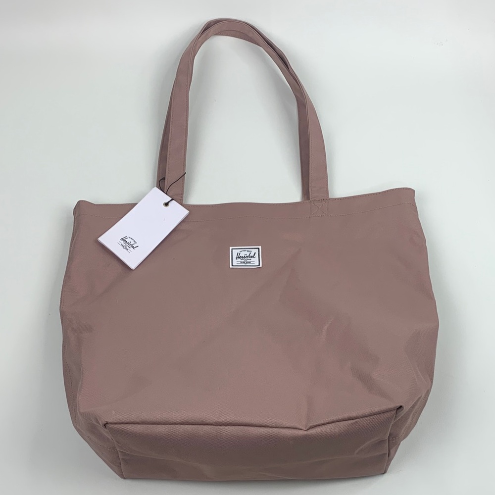 Herschel Supply Company Tote Shoulder Bag Dusty Rose Pockets inside New NWT